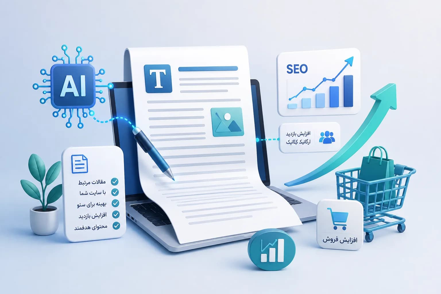 مقاله نوشتن برای فروشگاه اینترنتی: از رتبهٔ گوگل تا فروشِ بیشتر