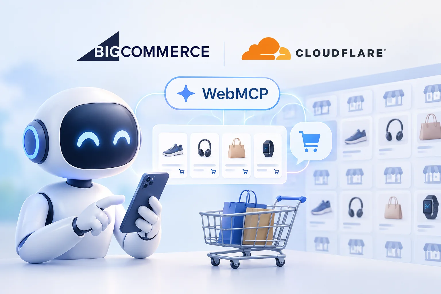 خرید با دستیار هوش مصنوعی در ۱۰۰ هزار فروشگاه؛ BigCommerce و Cloudflare سراغ WebMCP رفتند